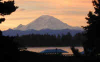 A Mount Rainier Dawn.