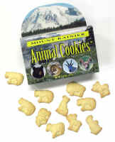 A Mount Rainier Animal Cookie does not bite.