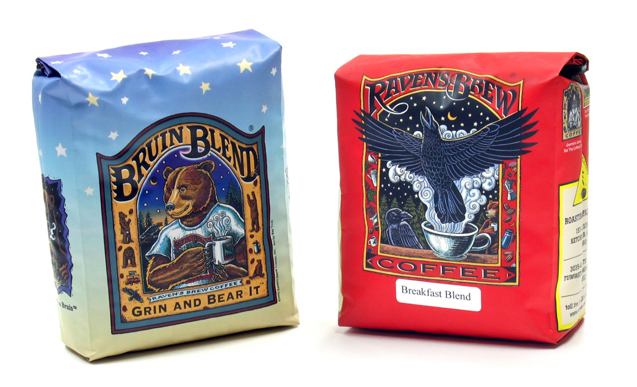 Bruin and Raven Whole Bean Coffee