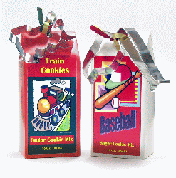 Take a Cookie Train or swing a Baseball Cookie Bat.