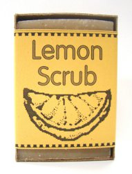 Lemon Scrub Rainwater Soap made in Washington