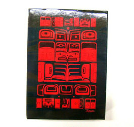 native american chilkat playing cards