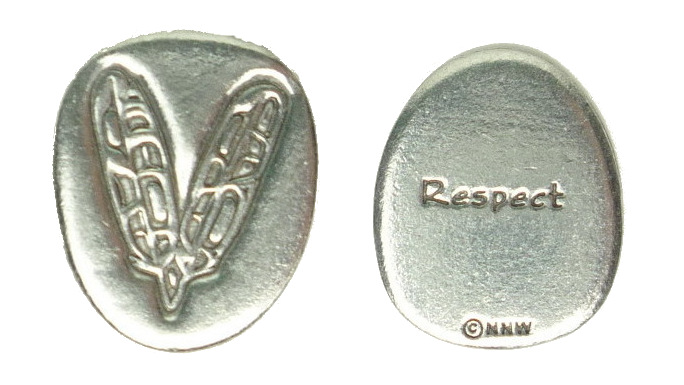 Native Coins - Pocket Spirit Feathers (Respect)
