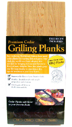 Give your BBQ a cedar taste with these grilling planks
