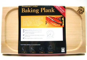 Large Cedar Plank infuses your cooking with a smokey taste.