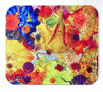Glass design on your mouse pad.