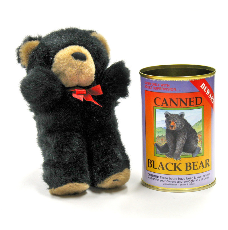 Canned Black Bear Critter