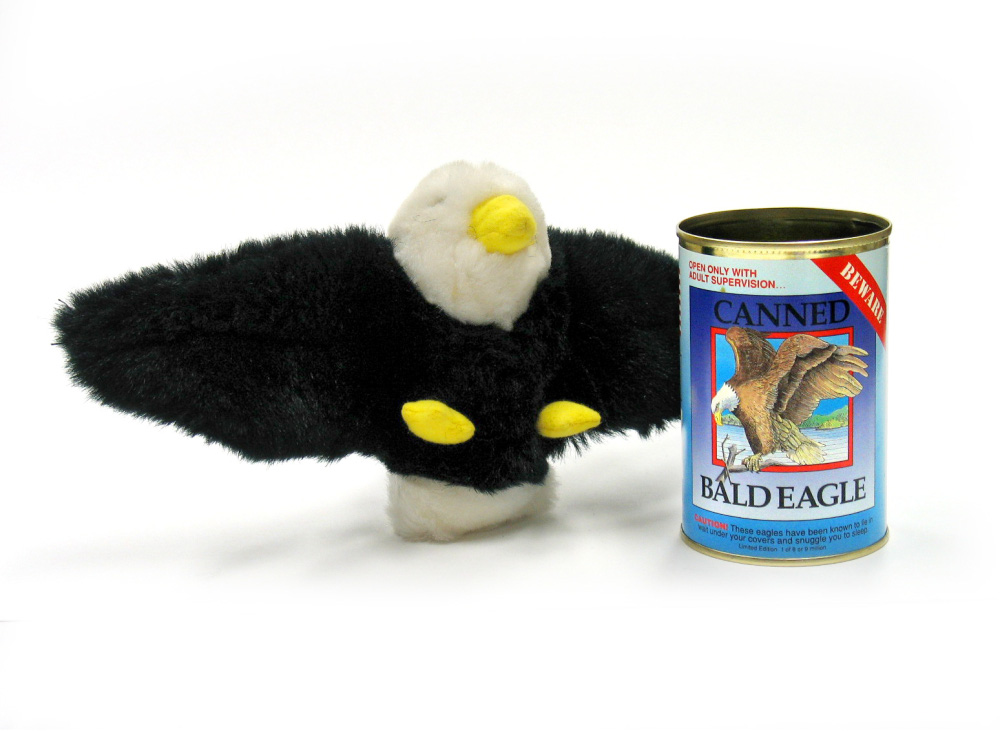Canned Bald Eagle Critter