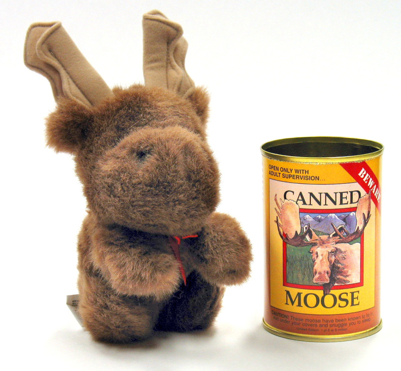 Canned moose Critter