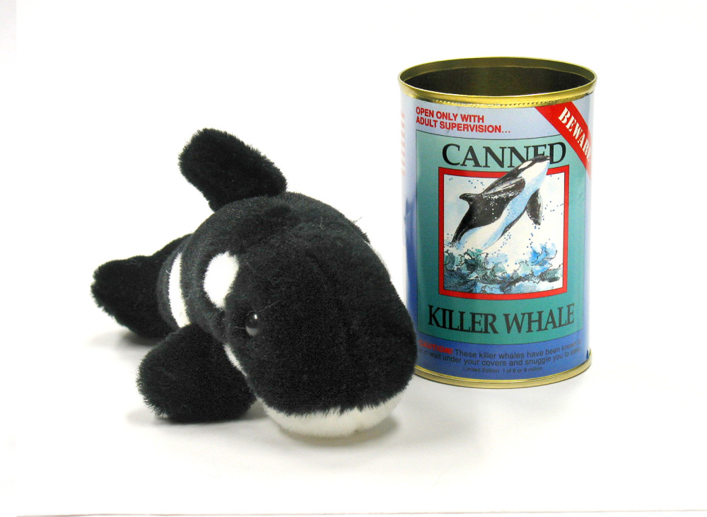 Canned Killer Whale Critter
