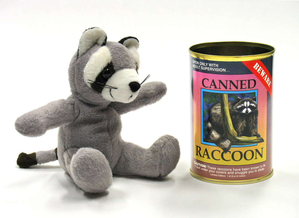 Canned Raccoon Critter